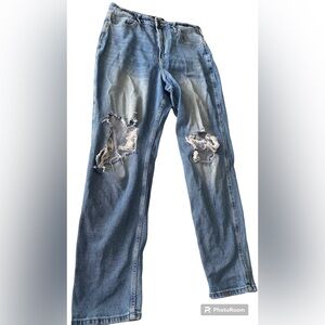 Hollister mom jeans